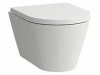 Laufen Kartell Wand-WC COMPACT, Tiefspüler, spülrandlos, 490x370X285 mm, Farbe: