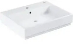 Cube Ceramic - Waschtisch Mit &Uuml;berlauf, 60x49 Cm, Pureguard, Alpinwei&szlig; 3947300h -