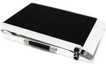 Hunderampe Faltbar, 122 X 38 Cm, Geklappt 62 X 40 Cm, Aus Aluminium, Rutschsicher,