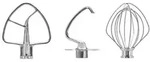 Kitchenaid 5ksm5th3pss R&uuml;hrelement Set (3 Teilig)