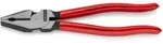 Knipex 02 01 225 Sb Kraft-kombizange Mit Kunststoff &Uuml;berzogen Schwarz Atramentiert