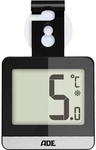 Ade Thermometer F&uuml;r K&uuml;hlschrank Und Gefrierschrank, 6 X 10 X 1,5 Cm