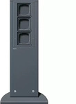 Gira E-s&auml;ule 3x Leereinheit 491 Mm Gira Energies&auml;ule Anthrazit [134528], 1345 28