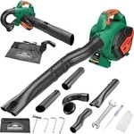 Laubsauger 4 In 1 Benzin Blasgeschwindigkeit 68m/s Fangsack 45l Inkl Werkzeug
