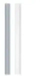 Abus - Stangenset Wintecto One Fos550,fos650 75/118cm Plastikh&uuml;lle/stahl Silber