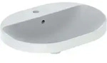 Variform Einbauwaschtisch Elliptisch, 600x450mm, Mit - Geberit