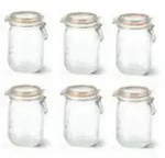 Set Mit 6 Gl&auml;sern 750ml Le Parfait 900506