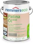 Patina-&ouml;l [eco] Silbergrau, 2,5 Liter, Nachhaltiges Holz&ouml;l Grau, Innen Und...