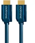 Clicktronic - Premium-high-speed-hdmiTM-kabel Mit Ethernet, 4k/60hz. Kabell&auml;nge 5 M