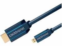 Clicktronic Micro-HDMI-Adapterkabel 70328