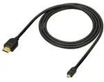 Dlcheu15 - Hdmi/micro-hdmi-kabel (1,5 M), Schwarz - Sony
