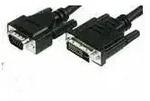 Goobay - Dvi-i/vga Full Hd-kabel, Vernickelt, Dvi-a-stecker (12+5 Pin) Vga-stecker