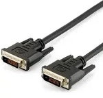 Dvi Equip Dual Link Male - Male 5m Kabel Mit Ferriten 118935