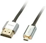 Lindy Hdmi High Speed Kabel An Micro Hdmi Cromo Slim 2m (41682)