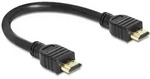Delock Hdmi-kabel Delock Ethernet A - A St/st 0.25m Gold (83352)