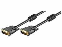 Dvi-d Full HD-Kabel Dual Link, vergoldet DVI-D-Stecker Dual-Link (24+1 pin)