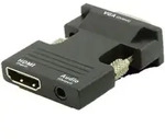 Vereinigtes K&ouml;nigreich Hdmivgaaudiob - Hdmi Und Vga Adapter, Schwarz -...