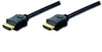 Digitus Hdmi Highspeed Ethernet Hdmi, 5m, 4k 30p, Gold, Sw Kabel Und Adapter