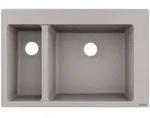 Einbausp&uuml;le S51 S510-f635180x450mm, Betongrau - Hansgrohe
