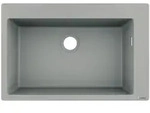 Einbausp&uuml;le S51 S510-f660660, Betongrau - Hansgrohe