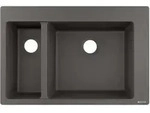 Einbausp&uuml;le S51 S510-f635180x450mm, Steingrau - Hansgrohe