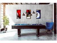 Poolbillardtisch Black Pool 7 ft. schwarz / blau 7 ft. / 230 x 131 cm - Winsport