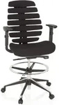 B&uuml;rostuhl / Drehstuhl Ergo Line Ii Work Stoff Schwarz Hjh Office