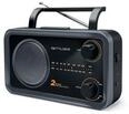 Schwarzes Analoges Tragbares Radio Muse M06ds