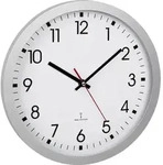 60.3522.02 Funk Wanduhr 30 Cm X 4.3 Cm Silber - Tfa Dostmann