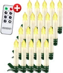 Weihnachts-led-kerze Ohne Kabel, Lichtdekoration, Wachskerzen-optik,