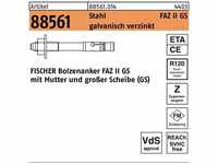 Fischer - Ankerbolzen r 88561 faz ii 12/ 30 gs Stahl galvanisch verzinkt...