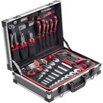 Meister Werkzeuge - Wu8971460 Universal Werkzeugkoffer Best&uuml;ckt 121teilig (l X B X
