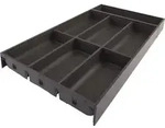 Blum - Ambia-line Besteckkasten 574x300x50, Stahl Oriongrau Matt