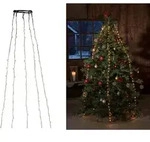 Konstsmide - H&auml;ngende Led Christbaum Lichterkette 180 Bernsteinfarbene Led ́s -