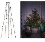 Konstsmide - H&auml;ngende Led Christbaum Lichterkette 150 Bernsteinfarbene Led ́s -