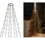 Konstsmide - H&auml;ngende Led Christbaum Lichterkette 240 Bernsteinfarbene Led ́s -