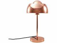 Tischlampe Kupfer Metall 44 cm runder Schirm Kabel mit Schalter Industrie Look -
