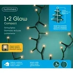 Lumineo Led Lichterkette 1&bull;2 Glow Compact Gr&uuml;n 2,1 Meter 700 Lichter -...