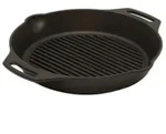 Petromax - Grill-feuerpfanne Gp30h Mit Henkeln Gusseisen Pfanne 2,5 Liter 30 Cm