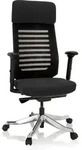 B&uuml;rostuhl / Drehstuhl Asgon Stoff Schwarz Hjh Office