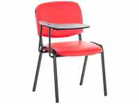 CLP - Stuhl Ken mit Klapptisch Kunstleder rot