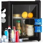 Klarstein - Brooklyn 24 K&uuml;hlschrank Led Kunststoff-einsatz Glast&uuml;r