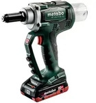 Metabo - Akku-blindnietpistole Np 18 Ltx Bl 5.0 X 145 L, 18v 2x4ah Lihd + Asc 55