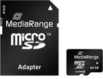 Microsd-card Class 10, 64 Gb - Mediarange