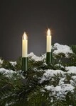 Hellum Led-filament-kerzenkette 30-tlg. Au&szlig;en Warm-wei&szlig;