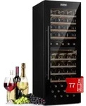 Klarstein - Barossa 77 Duo Weink&uuml;hlschrank 2 Zonen 191 L 77 Fl. Touch Led Schwarz