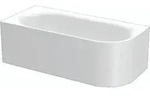 Lux Oval Iv Silhouette Eck-badewanne 175x80x45cm, 2 - Bette