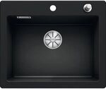 Blanco Palona 6 - Keramiksp&uuml;le, 62x51 Cm, Mit Ablaufbedienung, Schwarz 524738