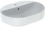 Keramag - Geberit Variform Aufsatzwaschtisch Elliptisch, 600x450mm, Mit
