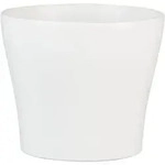 Bertopf Serie 808 &Oslash; 27 X 23 Cm Wei&szlig; Keramikt&ouml;pfe - Scheurich